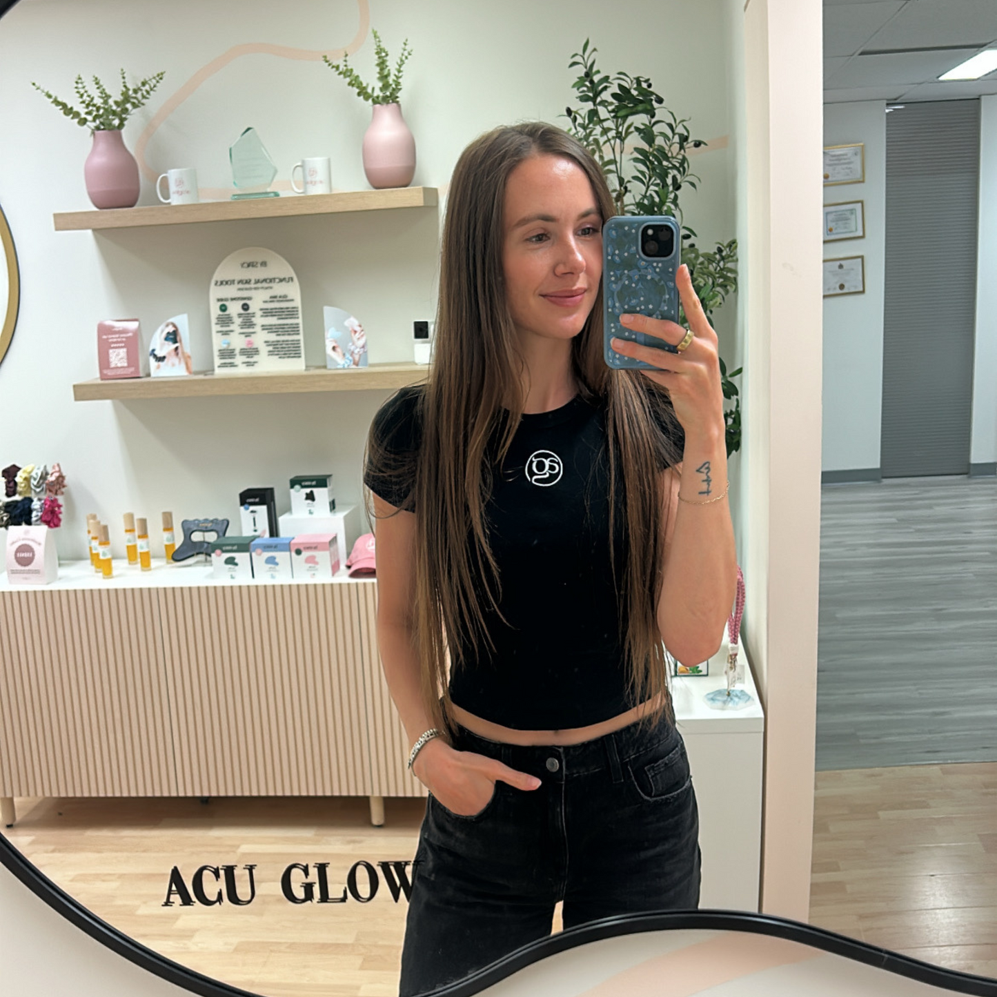 Acu Glow Baby Tee